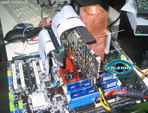 富士康展示创新散热方案 铜炮超频技术结合CPU GPU一体散热与转接卡转接线集成